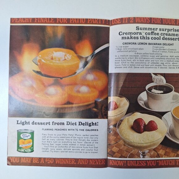 Patio Party Vintage Recipe Booklet Cook Ad SPAM Hellmans Cheetos Van Camps Snack - Picture 9 of 10